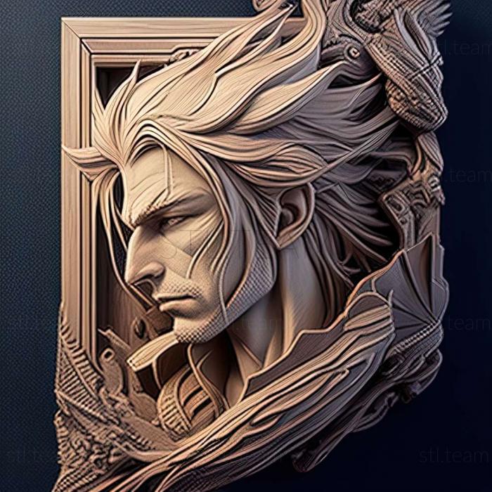 3D модель Гра Final Fantasy 10 2 (STL)